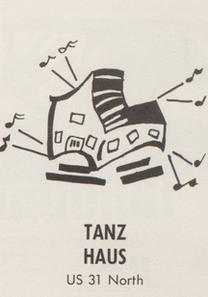 Tanz Haus (Tanz Haus Club, TanzHaus) - 1968 Tc High School Yearbook (newer photo)